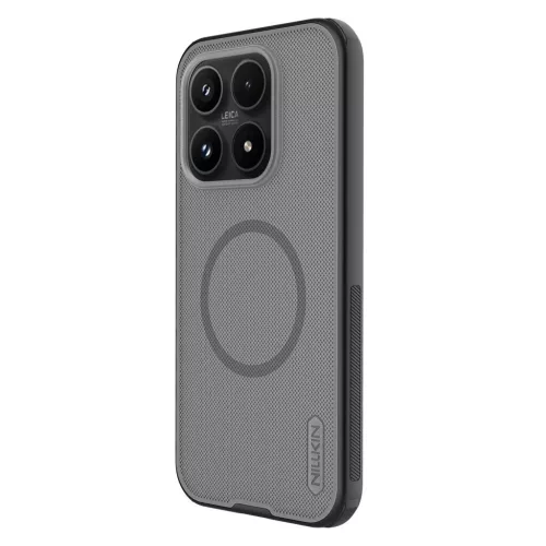 Nillkin Super Frosted PRO mágneses hátlap tok Xiaomi 17 készülékhez átlátszó fekete
