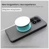 Nillkin Super Frosted PRO mágneses hátlap tok Xiaomi 17 készülékhez átlátszó fekete