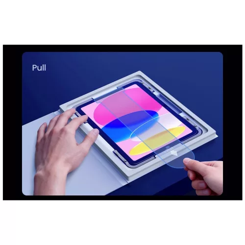 Nillkin edzett üveg kijelzővédő 0.4 mm H+ iPad 10.9 2022/11 2025 készülékhez applikátorral