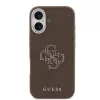 Guess PU Resin Logo tok iPhone 17 készülékhez barna