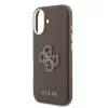 Guess PU Resin Logo tok iPhone 17 készülékhez barna