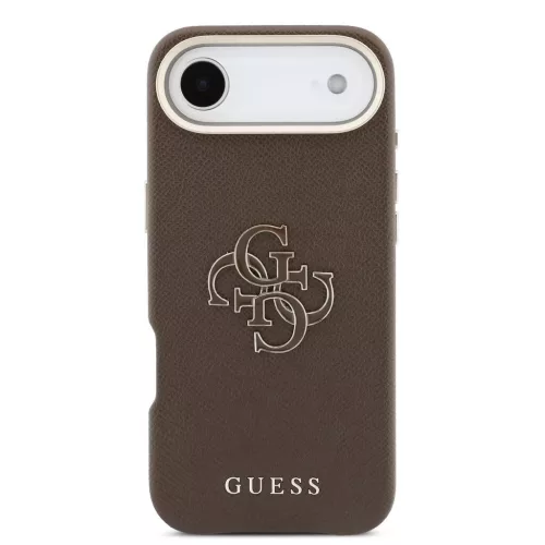 Guess PU Resin Logo tok iPhone Air készülékhez barna