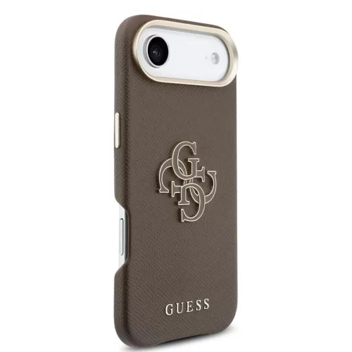 Guess PU Resin Logo tok iPhone Air készülékhez barna