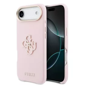   Guess PU Resin Logo tok iPhone Air készülékhez rózsaszín