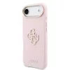 Guess PU Resin Logo tok iPhone Air készülékhez rózsaszín