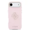 Guess PU Resin Logo tok iPhone Air készülékhez rózsaszín