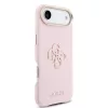 Guess PU Resin Logo tok iPhone Air készülékhez rózsaszín