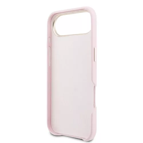 Guess PU Resin Logo tok iPhone Air készülékhez rózsaszín