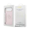Guess PU Resin Logo tok iPhone Air készülékhez rózsaszín