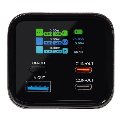 Tactical Squad Head Quarters 65W 27000mAh hordozható töltő