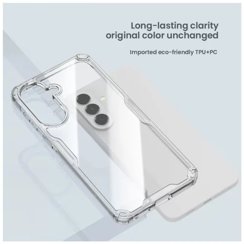 Nillkin Nature TPU PRO tok Samsung Galaxy A57 készülékhez átlátszó