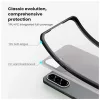 Nillkin Super Frosted PRO hátlaptok Samsung Galaxy A57 készülékhez átlátszó fekete