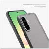 Nillkin Super Frosted PRO hátlaptok Samsung Galaxy A57 készülékhez átlátszó fekete