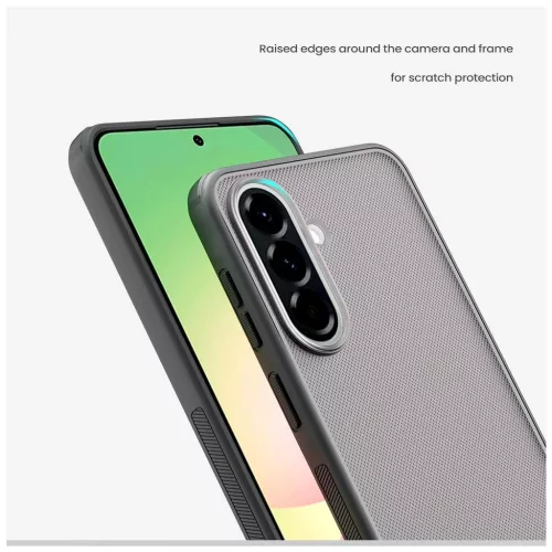 Nillkin Super Frosted PRO hátlaptok Samsung Galaxy A57 készülékhez átlátszó fekete