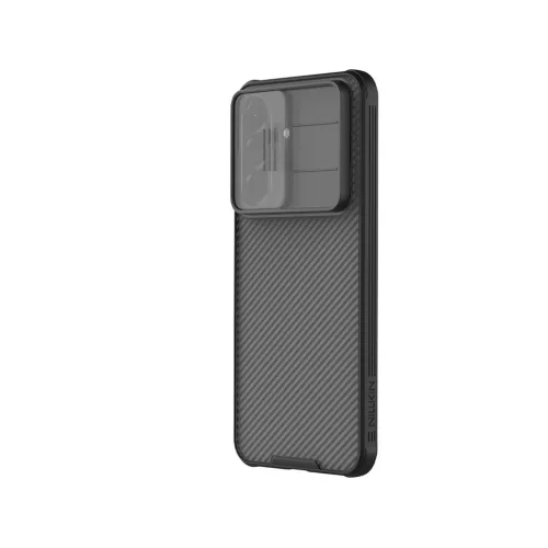 Nillkin CamShield PRO keménytok Samsung Galaxy A57 készülékhez átlátszó fekete
