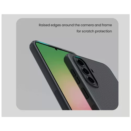 Nillkin Super Frosted PRO mágneses hátlaptok Samsung Galaxy A57 készülékhez, fekete
