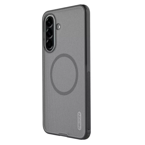 Nillkin Super Frosted PRO mágneses hátlap tok Samsung Galaxy A57 készülékhez átlátszó fekete