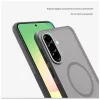 Nillkin Super Frosted PRO mágneses hátlap tok Samsung Galaxy A57 készülékhez átlátszó fekete
