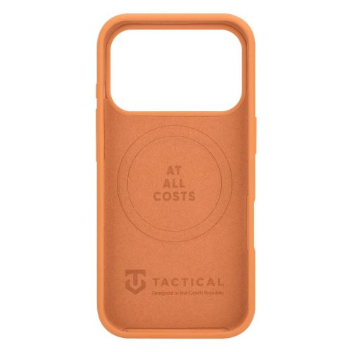 Tactical MagForce Velvet Smoothie tok Apple iPhone 17 Pro készülékhez narancssárga