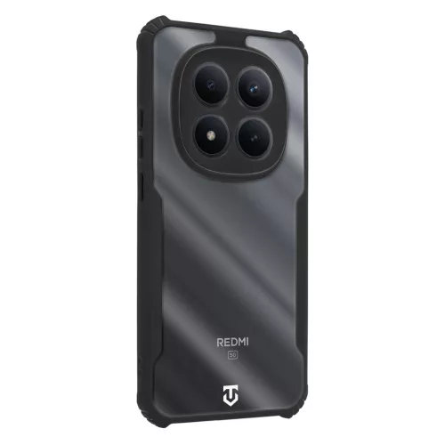 Tactical Quantum Stealth tok Xiaomi Redmi Note 15 Pro+ 5G és Poco M8 Pro készülékekhez átlátszó/fekete