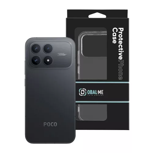OBAL:ME TPU tok Xiaomi Poco F8 Pro készülékhez átlátszó