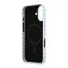 Karl Lagerfeld PU Houndstooth Resin Plate MagSafe tok iPhone 17 készülékhez kék