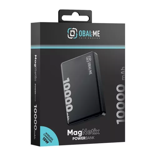 OBAL:ME MagNetix külső akkumulátor 10000mAh fekete
