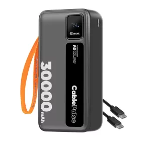   OBAL:ME CablePulse külső akkumulátor 30000mAh 22,5W fekete