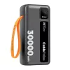 OBAL:ME CablePulse külső akkumulátor 30000mAh 22,5W fekete