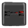 OBAL:ME CablePulse powerbank 50000mAh 22,5W fekete