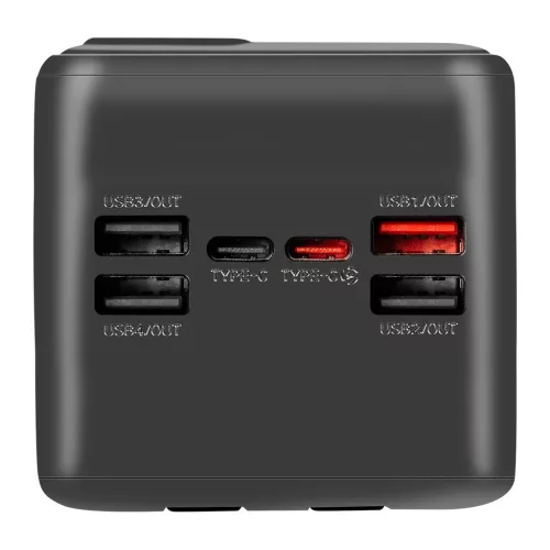 OBAL:ME CablePulse powerbank 50000mAh 22,5W fekete