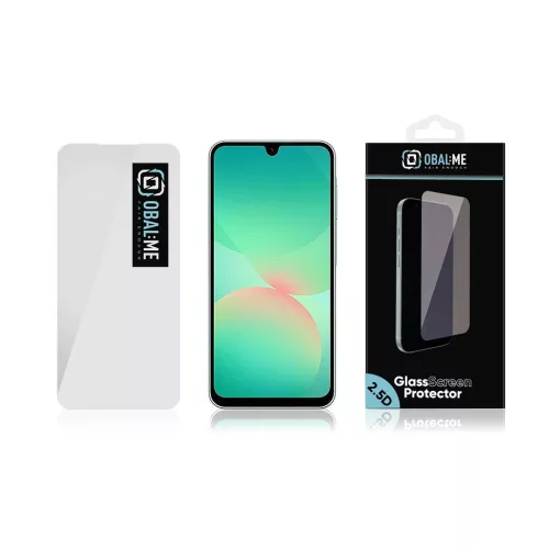 OBAL:ME 2.5D üveg kijelzővédő Samsung Galaxy A27 5G készülékhez átlátszó