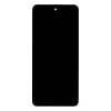 Motorola G57 Power készülékhez LCD-kijelző + érintőmodul + előlapi keret szervizcsomag fekete