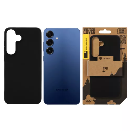 Tactical TPU tok Samsung Galaxy S26 FE készülékhez fekete