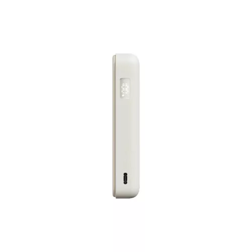 Xiaomi mágneses külső akkumulátor 10000 mAh 33W beépített USB-C kábellel és állvánnyal bézs
