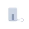 Xiaomi mágneses hordozható akkumulátor 10000mAh 33W beépített USB-C kábellel és tartóval kék