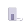 Xiaomi Magnetic külső akkumulátor 33W 10000mAh beépített USB-C kábellel és állvánnyal lila