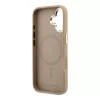 Karl Lagerfeld PU Perforated Gold Dots MagSafe tok iPhone 17 készülékhez bézs