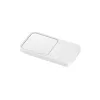 Samsung DUO Pad vezeték nélküli töltőpad adapterrel fehér (sérült csomagolású)