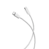Xiaomi eredeti USB-C/USB/C fonott adatkábel 3A 1m fehér