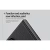 Nillkin Super Frosted FOLD mágneses hátlaptok Samsung Galaxy Z Fold 8 készülékhez átlátszó fekete