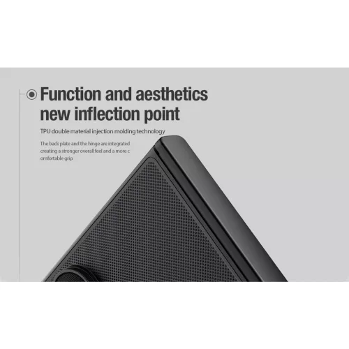 Nillkin Super Frosted FOLD mágneses hátlaptok Samsung Galaxy Z Fold 8 készülékhez átlátszó fekete