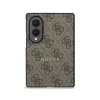 Guess PU-bőr 4G mágneses tok Samsung Galaxy Z Fold 8 készülékhez barna
