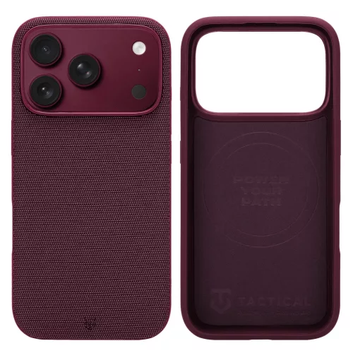 Tactical MagForce WEARe tok Apple iPhone 17 Pro/18 Pro készülékhez bordó