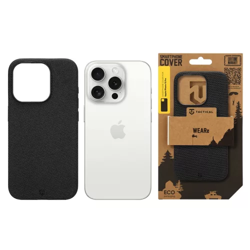 Tactical MagForce WEARe tok Apple iPhone 15 Pro készülékhez fekete