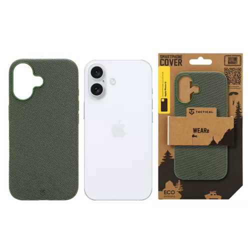 Tactical MagForce WEARe tok Apple iPhone 16 készülékhez erdei zöld