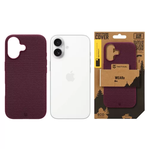 Tactical MagForce WEARe tok Apple iPhone 17 készülékhez bordó