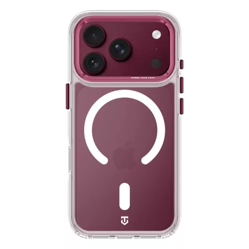 Tactical MagForce 2.0 tok Apple iPhone 17 Pro/18 Pro készülékhez bordó