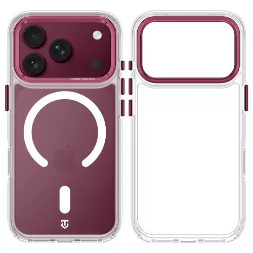 Tactical MagForce 2.0 tok Apple iPhone 17 Pro/18 Pro készülékhez bordó