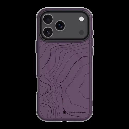 Tactical MagForce Hyperstealth Sika tok Apple iPhone 17 Pro Max/18 Pro Max készülékhez bordó füst